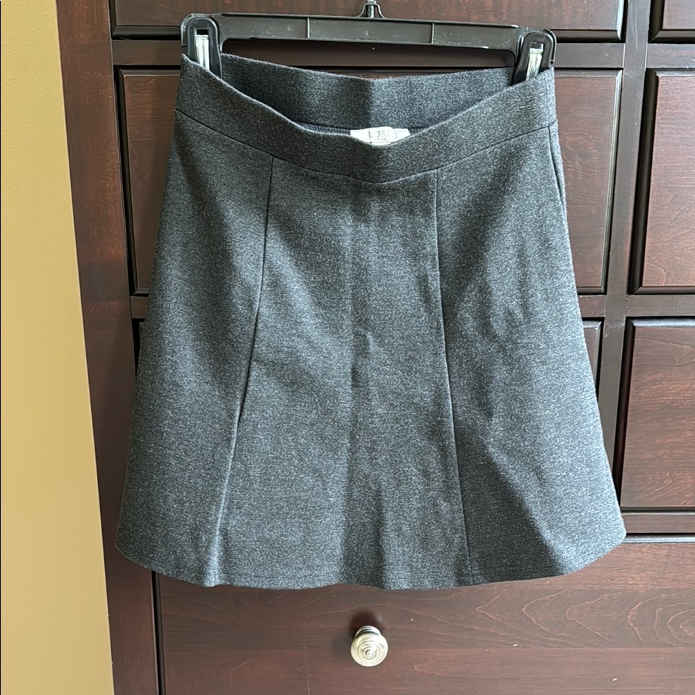 Loft Petite XXS Gray Women's Skirt